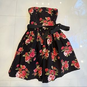 Floral Flower 50s 60s Dress